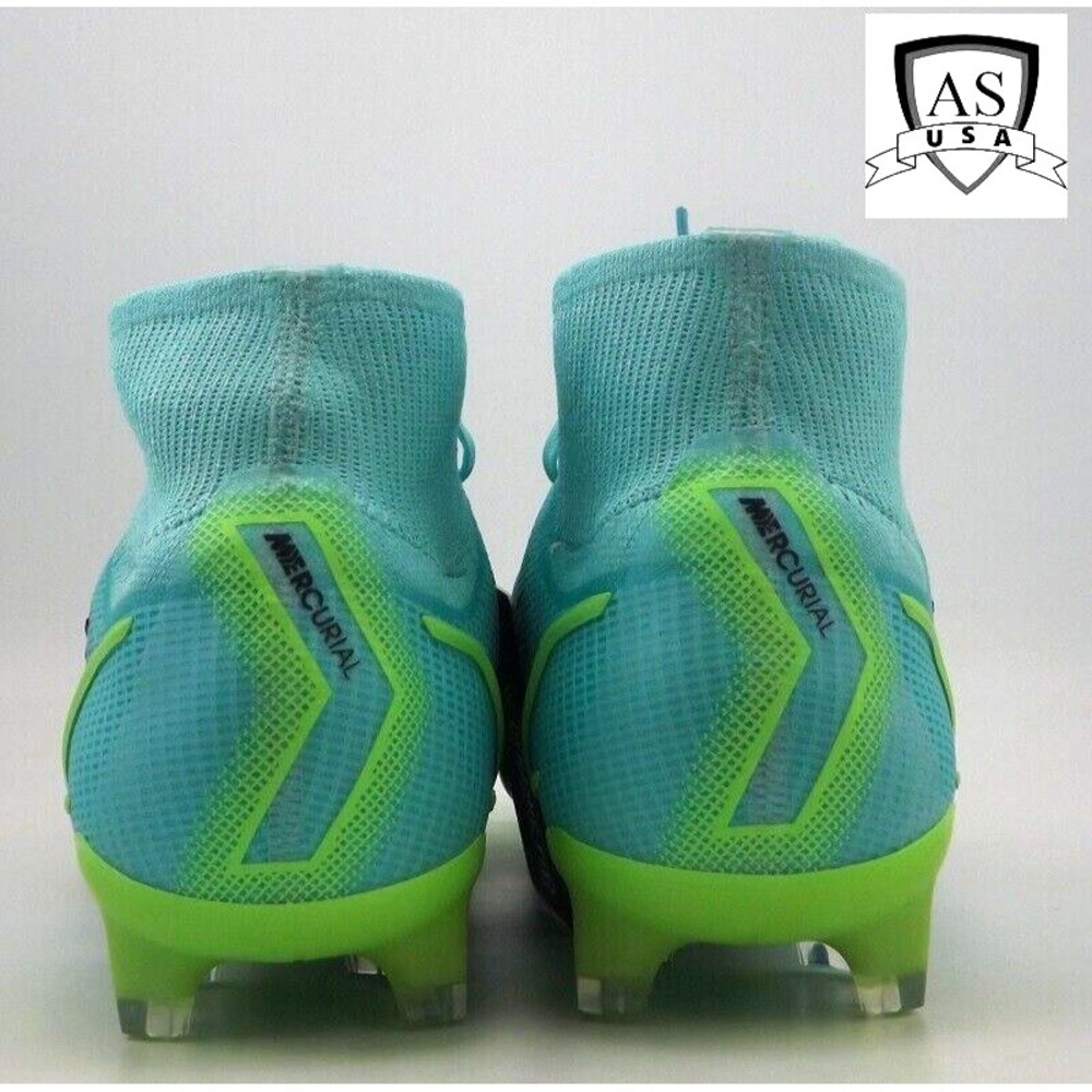 NIKE MERCURIAL SUPERFLY 8 ELITE FG CV0958 403 SOCCER CLEATS Men's Size 13 - Picture 4 of 13